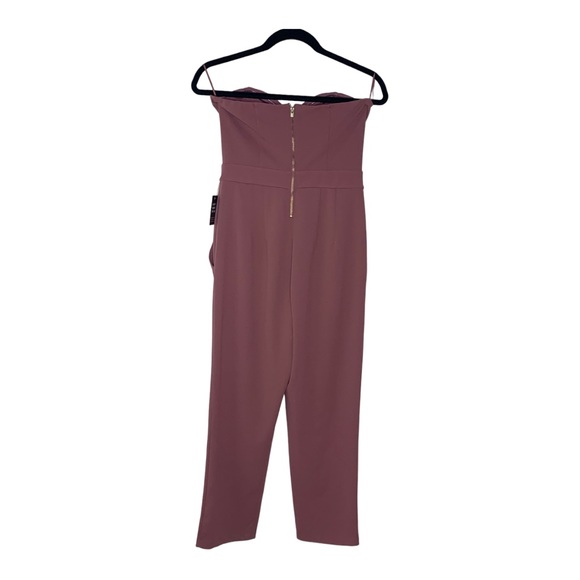 🆕 Express Wild Ginger Strapless Sweetheart Jumpsuit - Picture 5 of 11